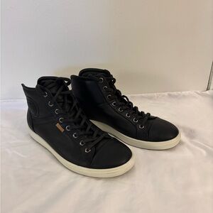 Ecco Black High-Top Sneakers EU 38 US 7.5